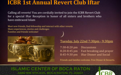 1st Annual Revert Club Iftar