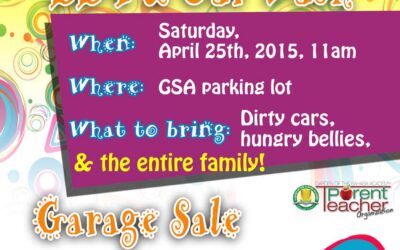 Dad’s Day BBQ, Car wash and Garage Sale!