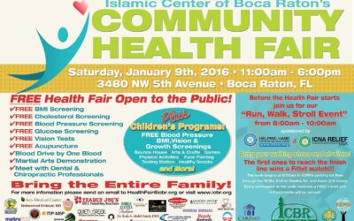 ICBR 5th Annual Community Health Fair