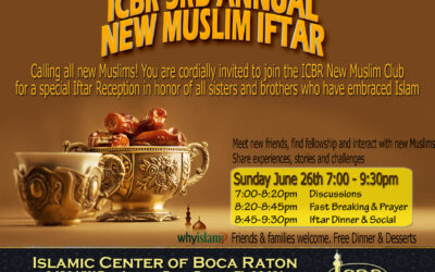 New Muslims 3rd Annual Iftar