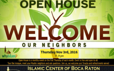 ICBR Monthly Open House Nov 2016