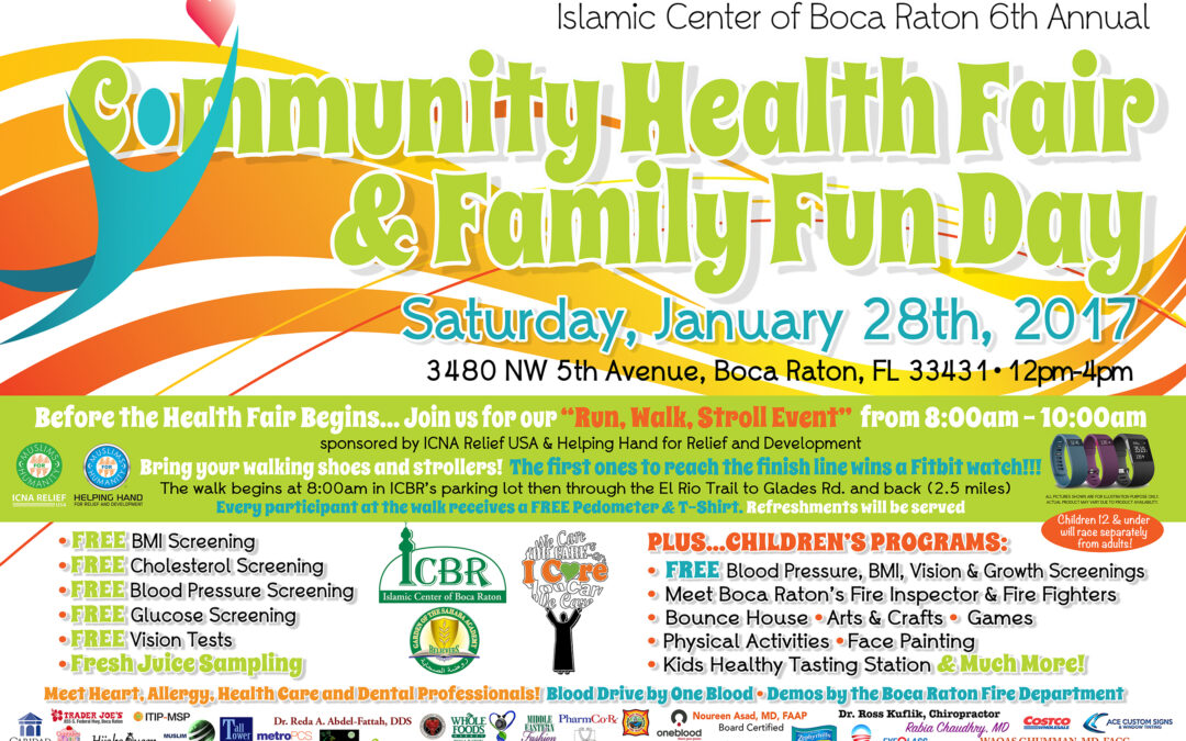 ICBR 6th Annual Community Health Fair