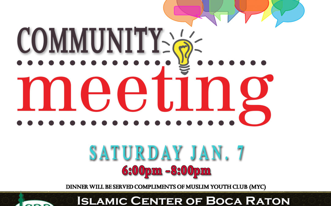 Shura/Community Meeting