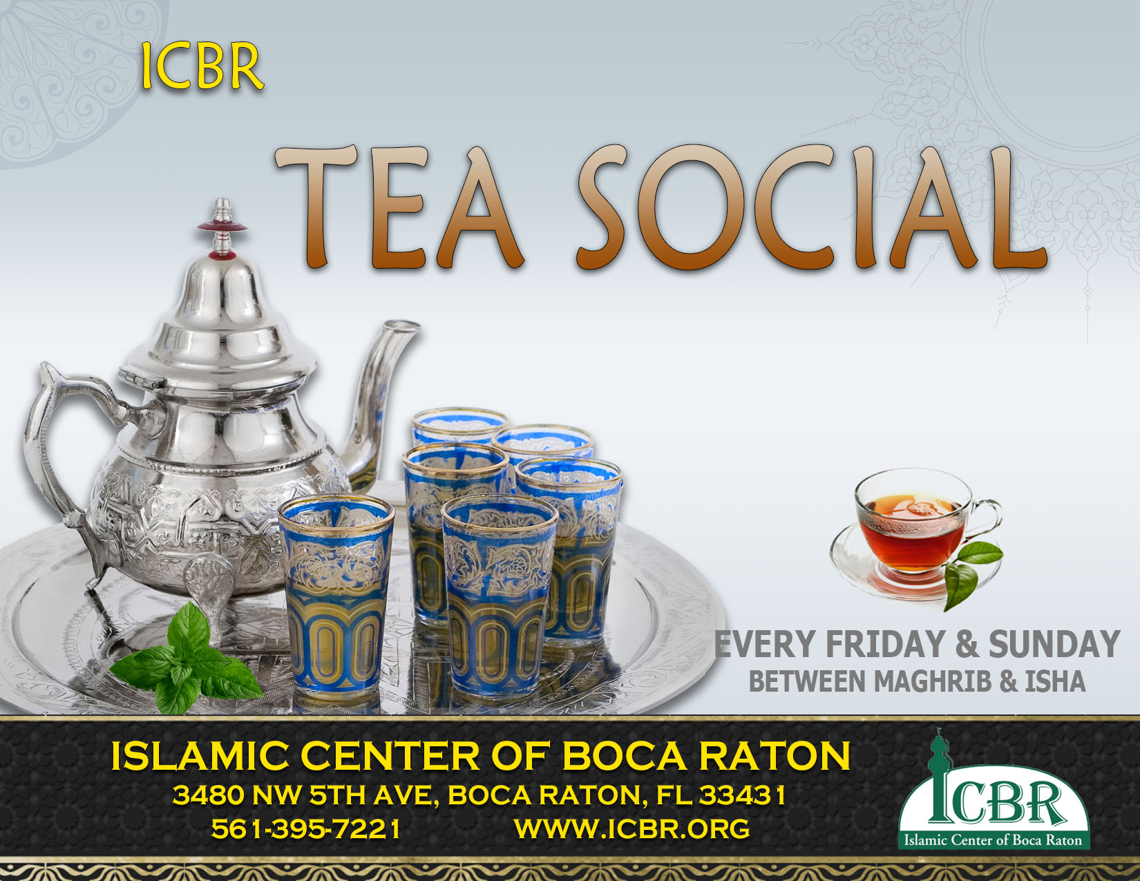 ICBR Tea Social