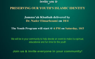 PRESERVING OUR YOUTH’S ISLAMIC IDENTITY