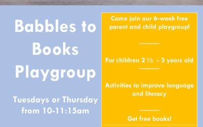 Babbles to Books Playgroup