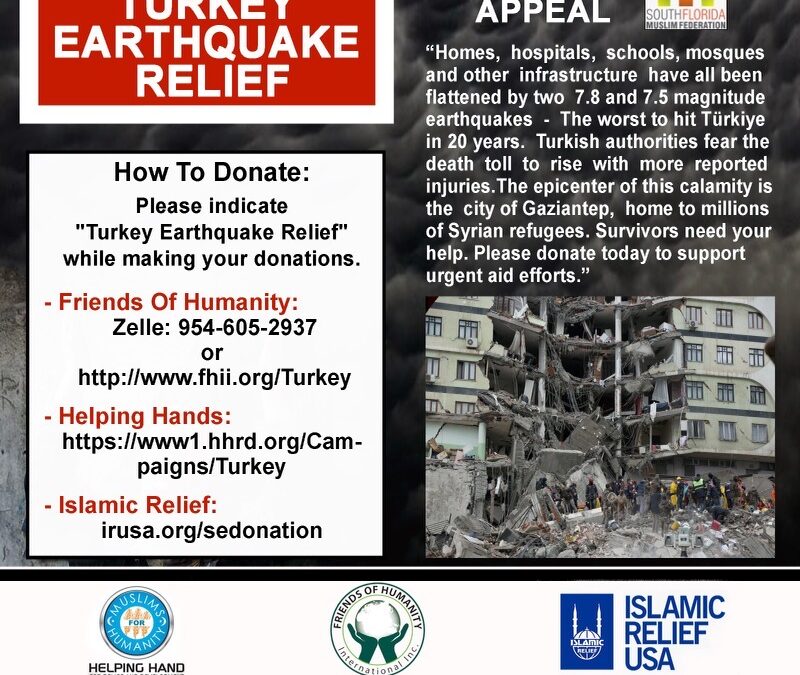 Turkiye Earthquake Relief 2023